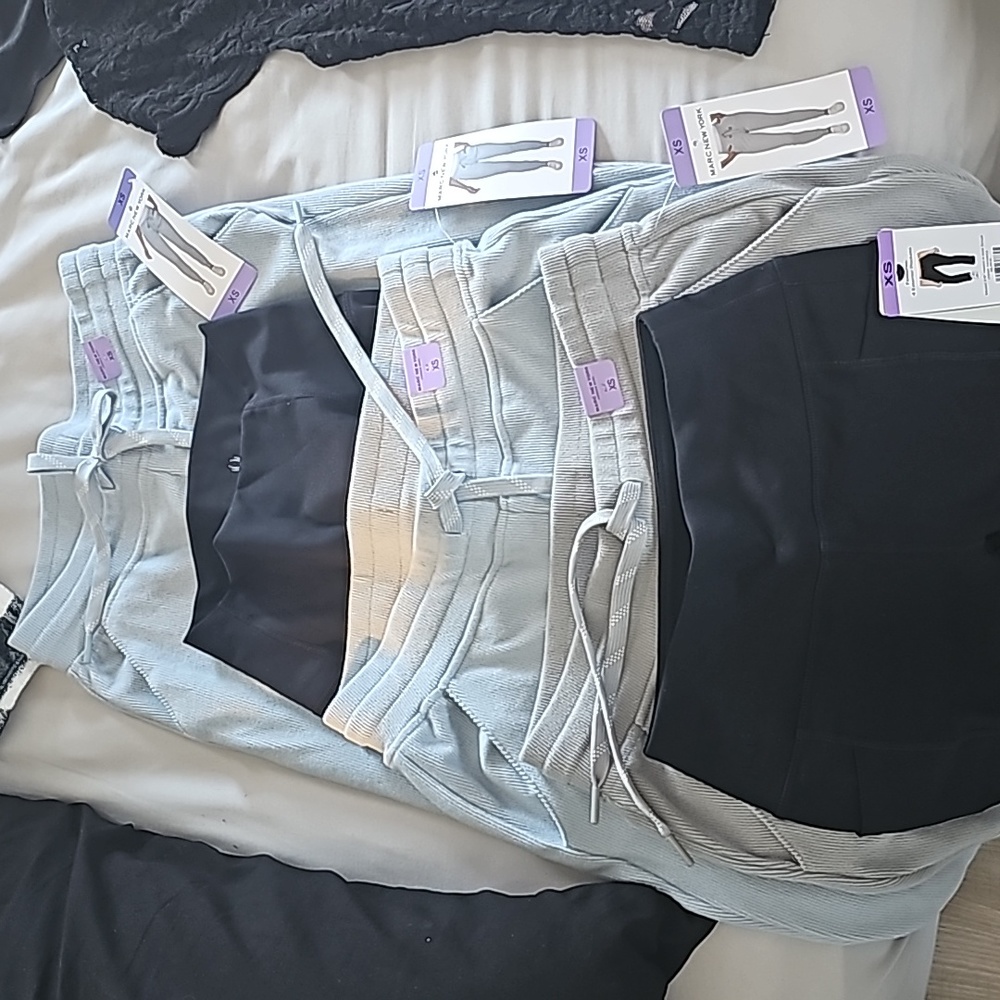 Over 10 pairs pants/leggings , shirts, kids shoes, boys shorts
